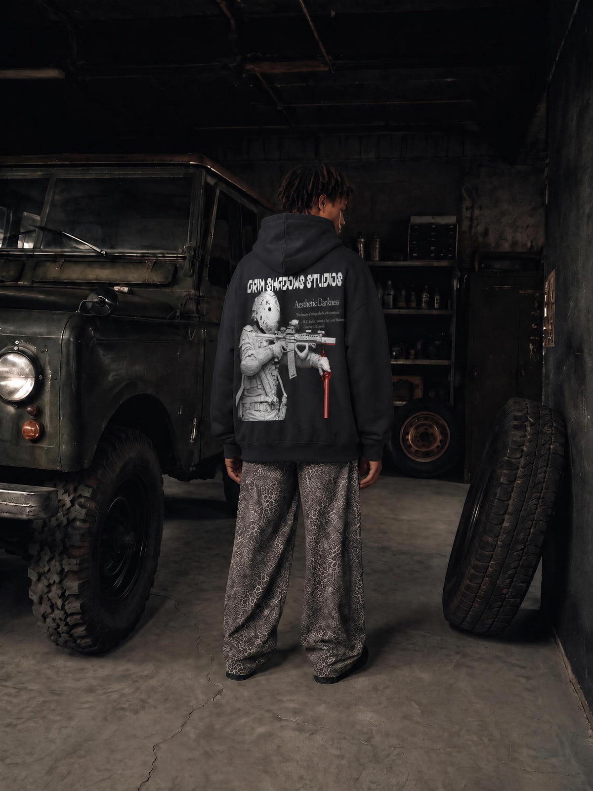 DREAMS OF SHADOWS - Unisex Regular Fit Full Zip Hoodie