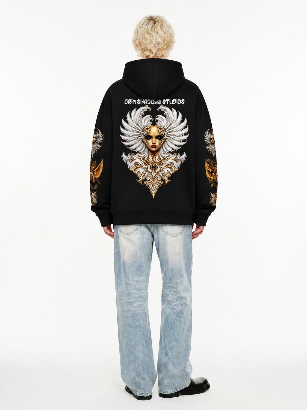REAPER QUEEN - Oversize Fleeced Hoodie