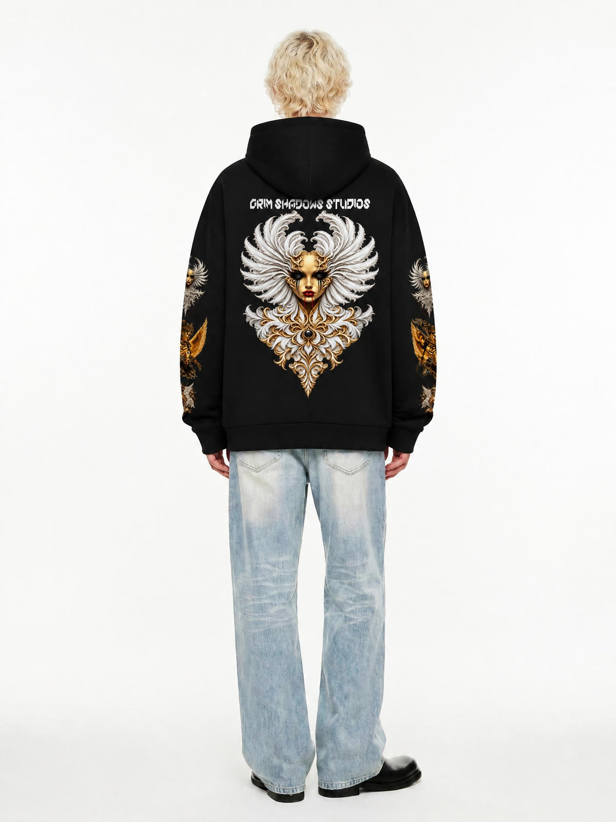 REAPER QUEEN - Oversize Fleeced Hoodie
