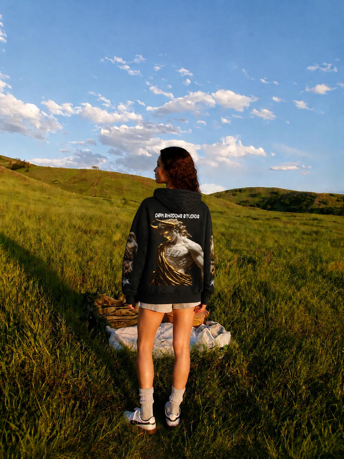 RAGE OF ANGELS - Oversize Fleeced Hoodie