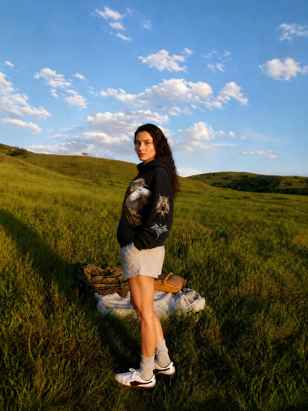 RAGE OF ANGELS - Oversize Fleeced Hoodie