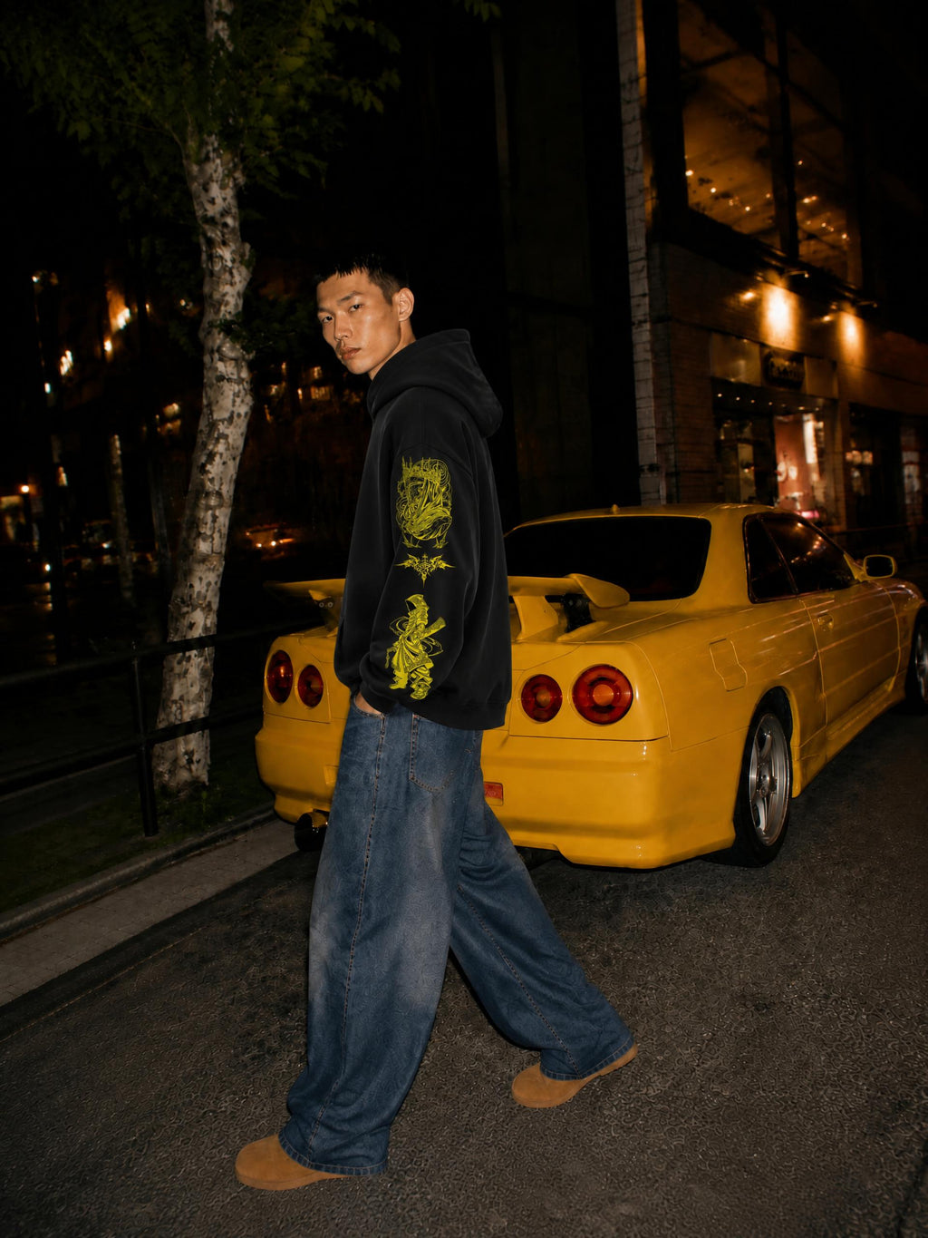 BROKEN KINGS - Oversize Fleeced Hoodie