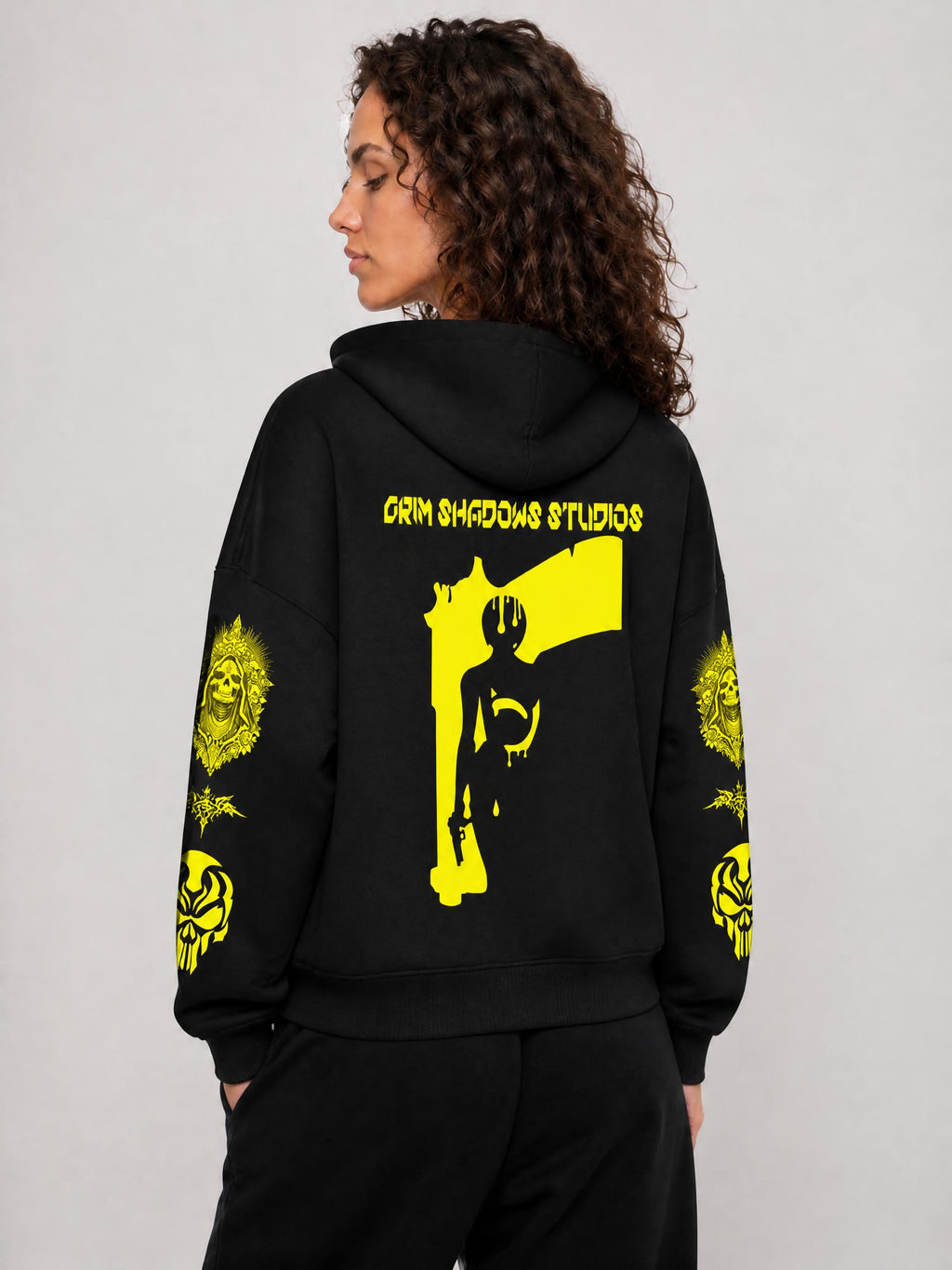 LA GOTHIC NIKITA - Oversize Fleeced Hoodie