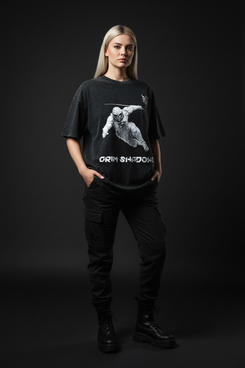 White female model