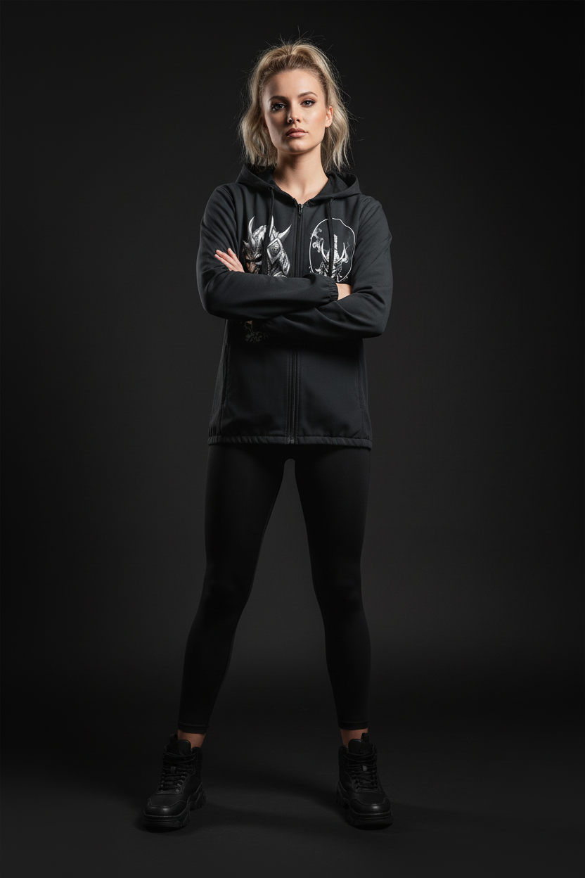 White Female - UNDEAD HONOR Jacket